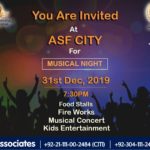 Musical Night | 31st December 2019 | ASF City Karachi