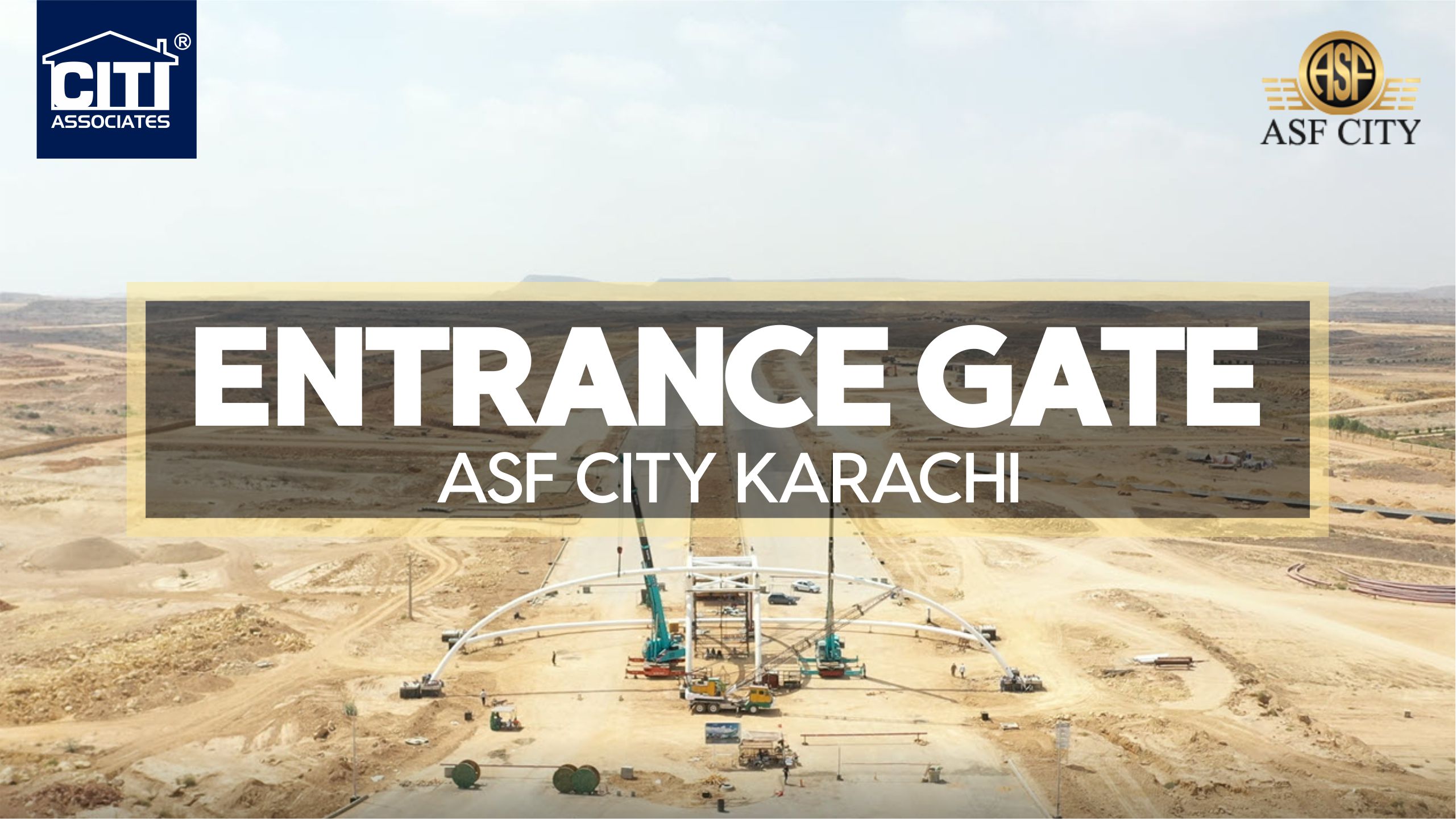 Entrance Gate ASF City Karachi ASF City Karachi