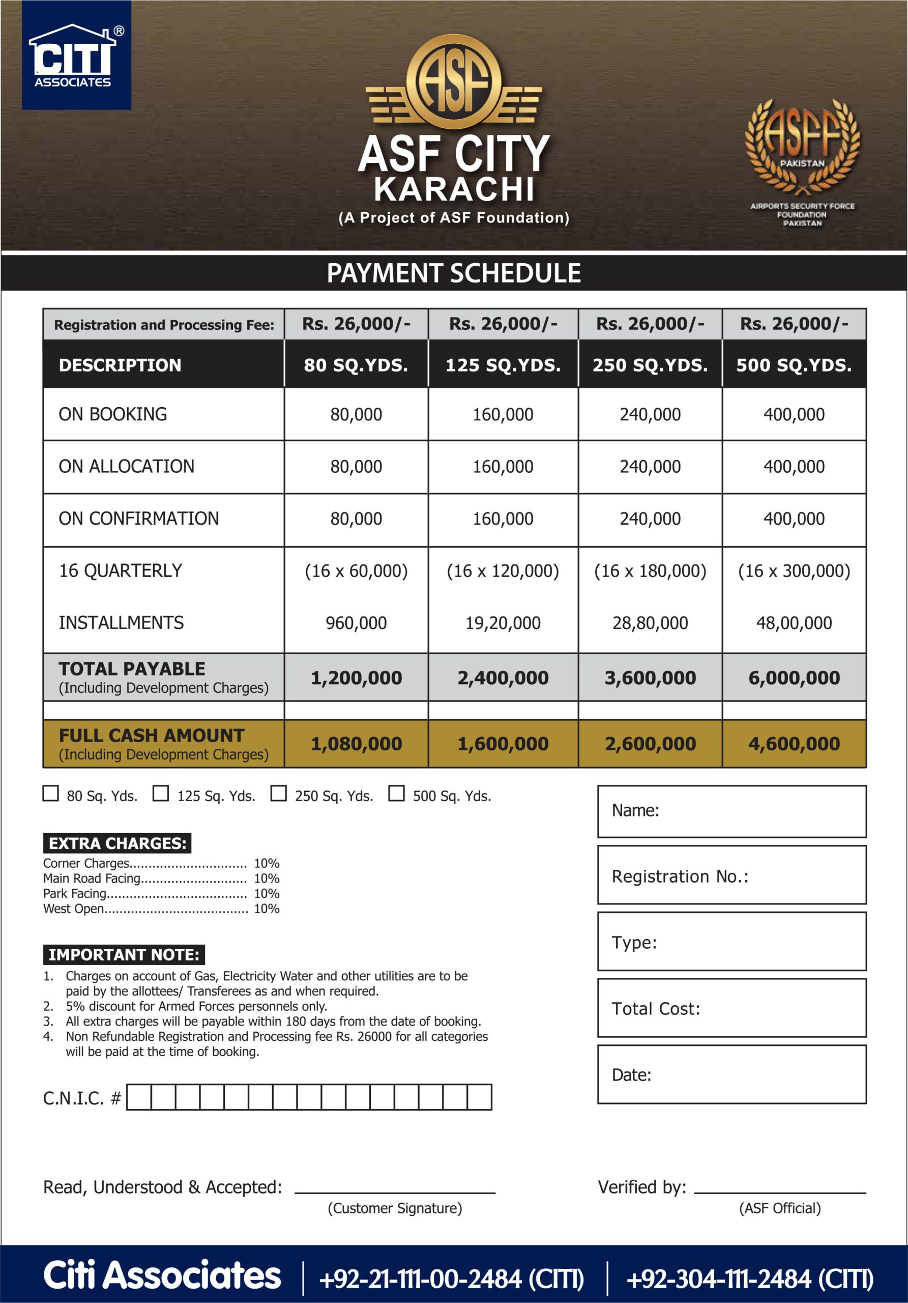ASF-City-Karachi-PKR-Payment-Schedule