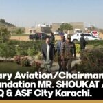 Secretary Aviation/Chairman ASF Foundation MR. SHOUKAT ALI Visit ASFF HQ & ASF City Karachi.